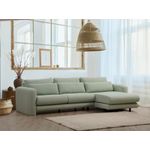 Casa si Gradina - Mobilier - Canapele si coltare - Coltare - Coltar, Hanah Home, lemn de fag si pal, verde, 290x165x97 cm - Infinity.ro