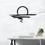 Casa si Gradina - Decoratiuni - Decoratiuni perete - Accesoriu decorativ de perete, Wallxpert, metal, negru, 70x41 cm, 279ENZ2605 - Infinity.ro