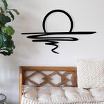 Casa si Gradina - Decoratiuni - Decoratiuni perete - Accesoriu decorativ de perete, Wallxpert, metal, negru, 70x41 cm, 279ENZ2605 - Infinity.ro