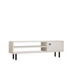 Casa si Gradina - Mobilier - Comode si corpuri - Comode - Comoda tv, Hanah Home, pal melaminat, alb, 120x38x30 cm - Infinity.ro