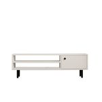 Casa si Gradina - Mobilier - Comode si corpuri - Comode - Comoda tv, Hanah Home, pal melaminat, alb, 120x38x30 cm - Infinity.ro