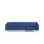 Casa si Gradina - Mobilier - Canapele si coltare - Coltare - Coltar extensibil, Hanah Home, cadru lemn fag si pal, albastru marin, 287x169x96 cm - Infinity.ro