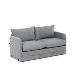 Casa si Gradina - Mobilier - Canapele si coltare - Canapele - Canapea extensibila, Atelier Del Sofa, textil, gri deschis, 200x140 cm - Infinity.ro
