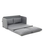 Casa si Gradina - Mobilier - Canapele si coltare - Canapele - Canapea extensibila, Atelier Del Sofa, textil, gri deschis, 200x140 cm - Infinity.ro