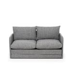 Casa si Gradina - Mobilier - Canapele si coltare - Canapele - Canapea extensibila, Atelier Del Sofa, textil, gri deschis, 200x140 cm - Infinity.ro