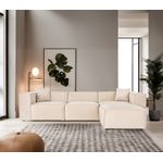Casa si Gradina - Mobilier - Canapele si coltare - Coltare - Coltar, Hanah Home, in, crem, 303x193x65 cm - Infinity.ro