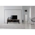 Casa si Gradina - Mobilier - Comode si corpuri - Comode - Comoda tv, Hanah Home, mdf, negru, 150x40x50 cm - Infinity.ro