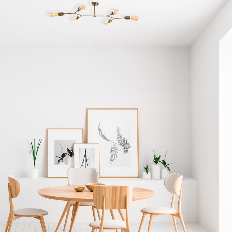 Casa si Gradina - Corpuri si surse de iluminat - Lustre si pendule - Candelabru, Opviq, metal, vintage, 95x48 cm - Infinity.ro