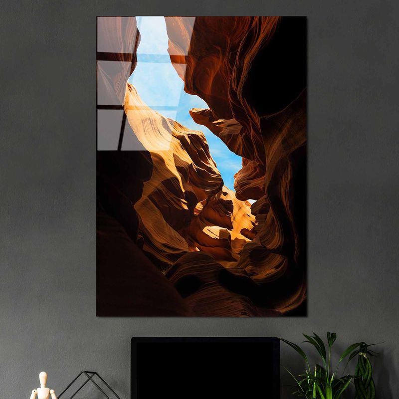 Casa si Gradina - Decoratiuni - Tablouri - Tablou decorativ din sticla, Wallxpert, sticla securizata, multicolor, 70x100 cm, 123BZM1193 - Infinity.ro