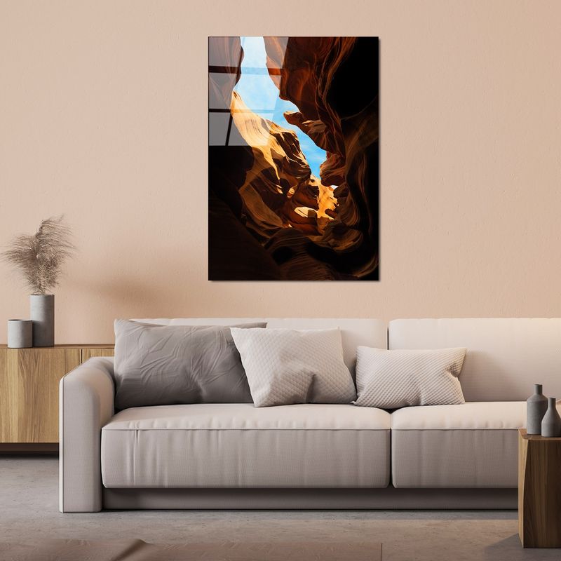 Casa si Gradina - Decoratiuni - Tablouri - Tablou decorativ din sticla, Wallxpert, sticla securizata, multicolor, 70x100 cm, 123BZM1193 - Infinity.ro