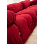 Casa si Gradina - Mobilier - Canapele si coltare - Coltare - Coltar, Hanah Home, lemn fag si pal, rosu, 288x190x95 cm - Infinity.ro