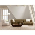 Casa si Gradina - Mobilier - Canapele si coltare - Coltare - Coltar, Hanah Home, lemn fag si pal, kaki, 300x150x100 cm - Infinity.ro