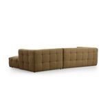 Casa si Gradina - Mobilier - Canapele si coltare - Coltare - Coltar, Hanah Home, lemn fag si pal, kaki, 300x150x100 cm - Infinity.ro