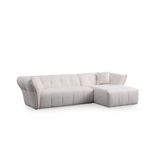 Casa si Gradina - Mobilier - Canapele si coltare - Coltare - Coltar, Atelier Del Sofa, lemn de fag si pal, alb, 165x290x105 cm - Infinity.ro