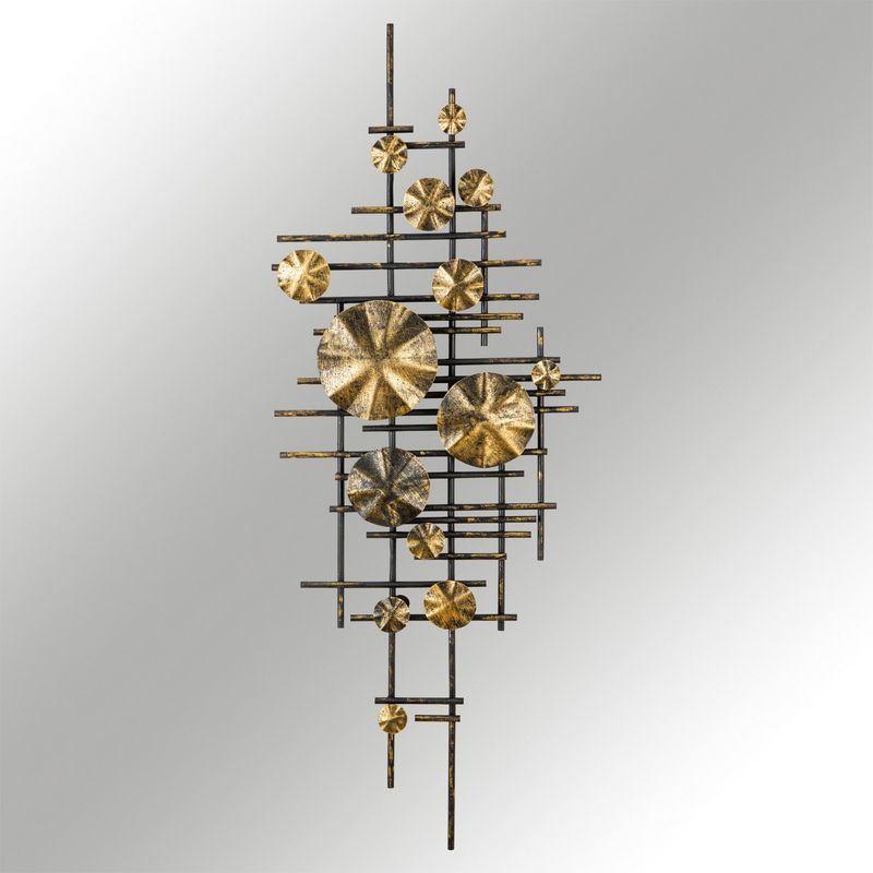 Casa si Gradina - Decoratiuni - Decoratiuni perete - Accesoriu decorativ de perete, Wallxpert, metal, multicolor, 113x7x44 cm, 279ENZ2533 - Infinity.ro