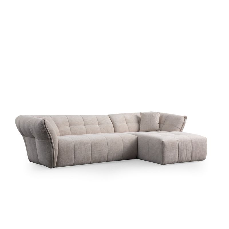 Casa si Gradina - Mobilier - Canapele si coltare - Coltare - Coltar, Atelier Del Sofa, lemn de fag si pal, alb, 165x290x105 cm - Infinity.ro