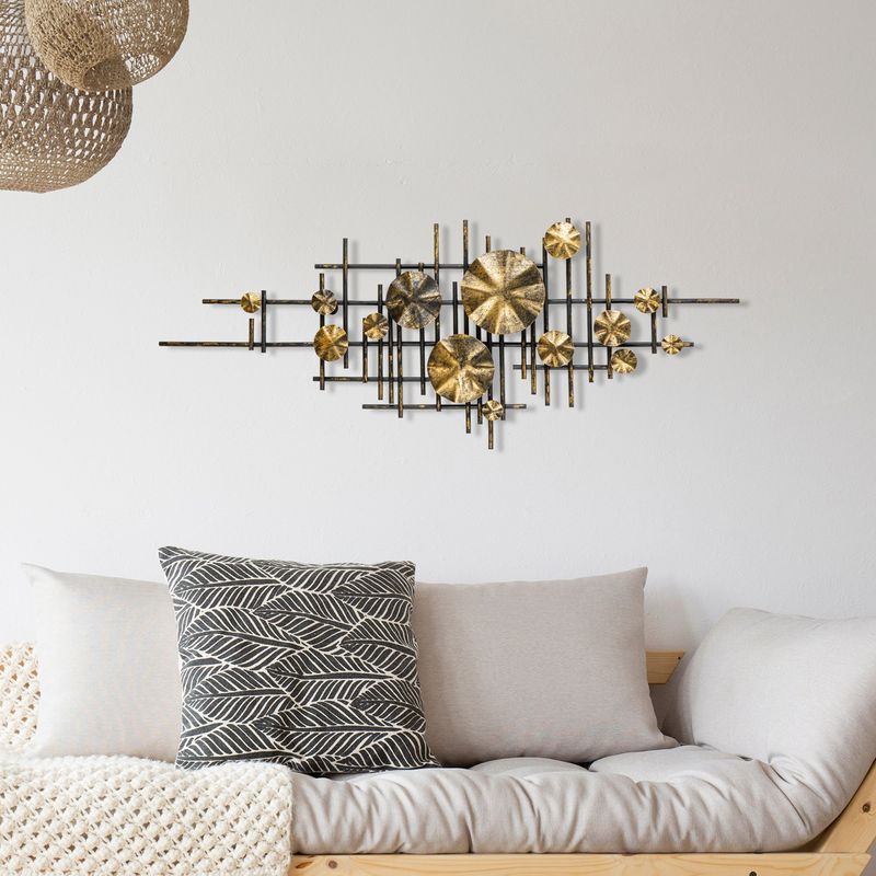 Casa si Gradina - Decoratiuni - Decoratiuni perete - Accesoriu decorativ de perete, Wallxpert, metal, multicolor, 113x7x44 cm, 279ENZ2533 - Infinity.ro