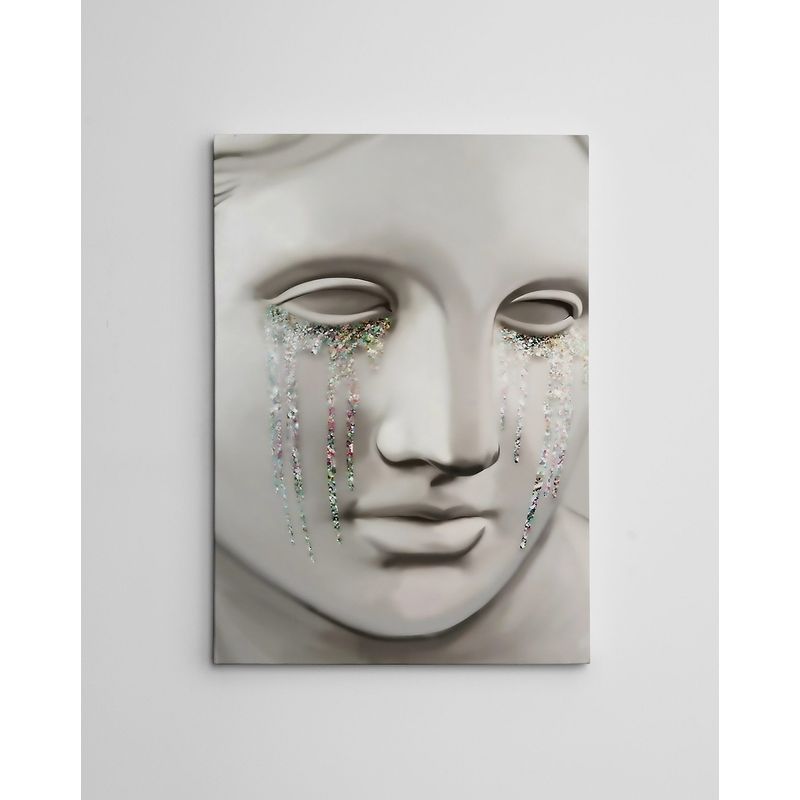 Casa si Gradina - Decoratiuni - Tablouri - Tablou canvas decorativ, Wallxpert, multicolor, 50x70 cm, bumbac si poliester, rama lemn, 227WRZ1173 - Infinity.ro