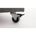 Casa si Gradina - Mobilier - Canapele si coltare - Coltare - Coltar extensibil, Hanah Home, cadru lemn si pal, gri, 210x280x70 cm - Infinity.ro