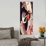 Casa si Gradina - Decoratiuni - Tablouri - Tablou decorativ, Wallxpert, panza, multicolor, 30x80 cm, rama lemn, 483TNS1918 - Infinity.ro