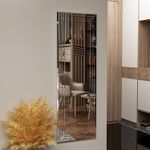 Casa si Gradina - Decoratiuni - Oglinzi - Oglinda decorativa, Hanah Home, mdf, alb, 40x120 cm, 116SAM1119 - Infinity.ro