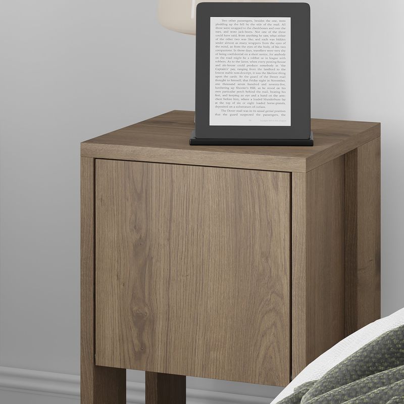 Casa si Gradina - Mobilier - Comode si corpuri - Noptiere - Noptiera, Hanah Home, pal melaminat, hitit, 30x30x55 cm - Infinity.ro