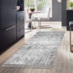 Casa si Gradina - Textile si covoare - Covoare - Covoare casa - Covor, Conceptum Hypnose, antracit, 80x200 cm, 100% poliester, antiderapant, 955ANR2989 - Infinity.ro