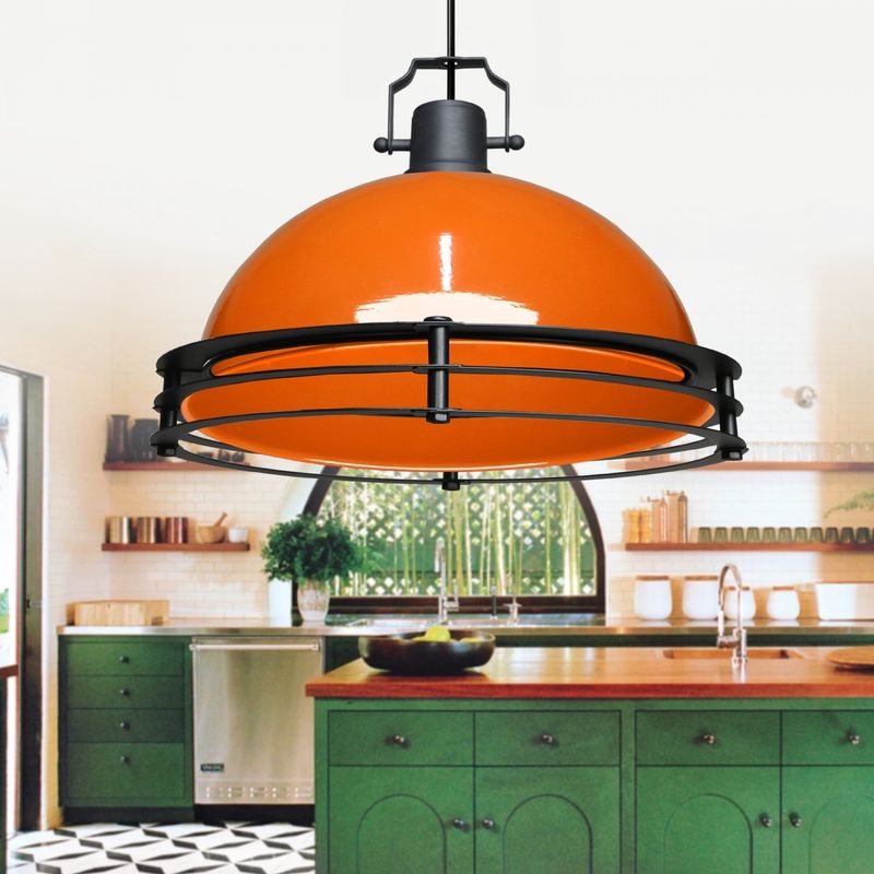 Casa si Gradina - Corpuri si surse de iluminat - Lustre si pendule - Candelabru, Opviq, metal, portocaliu, diametru 30 cm, inaltime 100 cm - Infinity.ro
