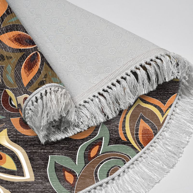 Casa si Gradina - Textile si covoare - Covoare - Covoare casa - Covor, Conceptum Hypnose, cafea, 160x160 cm, 100% poliamida, antiderapant, 955ANR2567 - Infinity.ro
