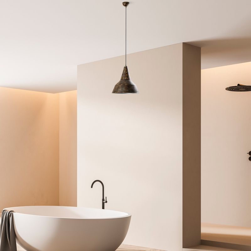 Casa si Gradina - Corpuri si surse de iluminat - Lustre si pendule - Candelabru, Opviq, metal, antichizat, inaltime reglabila 42-131 cm - Infinity.ro
