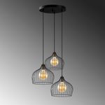 Casa si Gradina - Corpuri si surse de iluminat - Lustre si pendule - Candelabru, Opviq, metal, negru antique, 59x59x41-121 cm - Infinity.ro
