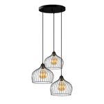 Casa si Gradina - Corpuri si surse de iluminat - Lustre si pendule - Candelabru, Opviq, metal, negru antique, 59x59x41-121 cm - Infinity.ro