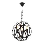 Casa si Gradina - Corpuri si surse de iluminat - Lustre si pendule - Candelabru, Opviq, metal, negru, 75x36 cm - Infinity.ro