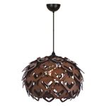 Casa si Gradina - Corpuri si surse de iluminat - Lustre si pendule - Candelabru, Opviq, mdf, nuc, 38x27x67 cm - Infinity.ro