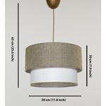 Casa si Gradina - Corpuri si surse de iluminat - Lustre si pendule - Candelabru, Opviq, metal, verde alb, 30x30x65 cm - Infinity.ro