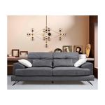 Casa si Gradina - Mobilier - Canapele si coltare - Canapele - Canapea 2 locuri, Hanah Home, poliester, antracit, 185x92x79 cm - Infinity.ro
