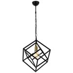 Casa si Gradina - Corpuri si surse de iluminat - Lustre si pendule - Candelabru, Opviq, metal, negru auriu, 100x40 cm - Infinity.ro