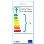 Casa si Gradina - Corpuri si surse de iluminat - Lustre si pendule - Candelabru, Opviq, metal, portocaliu, inaltime reglabila, Ø14x25 cm - Infinity.ro