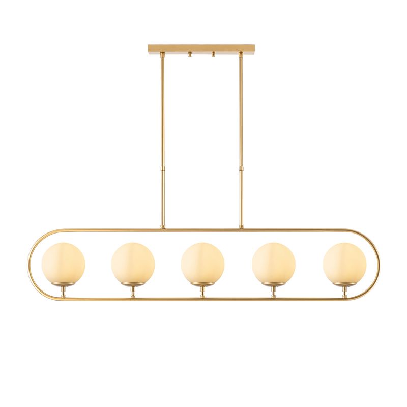 Casa si Gradina - Corpuri si surse de iluminat - Lustre si pendule - Candelabru, Opviq, metal, auriu lucios, 122x15 cm - Infinity.ro