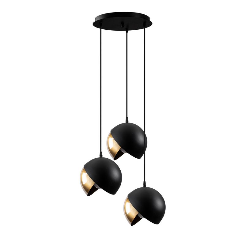 Casa si Gradina - Corpuri si surse de iluminat - Lustre si pendule - Candelabru, Opviq, metal, negru auriu, 40x114 cm - Infinity.ro