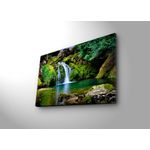 Casa si Gradina - Electrice - Tablouri electrice si accesorii - Tablou canvas cu led, Wallxpert, piele de caprioara, multicolor, 45x70 cm, 239SHN3283 - Infinity.ro