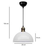 Casa si Gradina - Corpuri si surse de iluminat - Lustre si pendule - Candelabru, Opviq, metal, alb, 24x24x26 cm - Infinity.ro