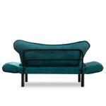 Casa si Gradina - Mobilier - Canapele si coltare - Canapele - Canapea extensibila, Hanah Home, metal, albastru petrol, 150x75x70 cm - Infinity.ro