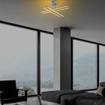 Casa si Gradina - Corpuri si surse de iluminat - Lustre si pendule - Candelabru, Opviq, metal, nardo gri, 61x61x22 cm - Infinity.ro