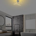 Casa si Gradina - Corpuri si surse de iluminat - Lustre si pendule - Candelabru, Opviq, metal, nardo gri, 61x61x22 cm - Infinity.ro