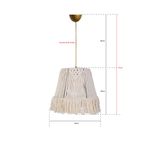 Casa si Gradina - Corpuri si surse de iluminat - Lustre si pendule - Candelabru, Opviq, corp plastic, abajur bumbac, crem, 29x30 cm - Infinity.ro