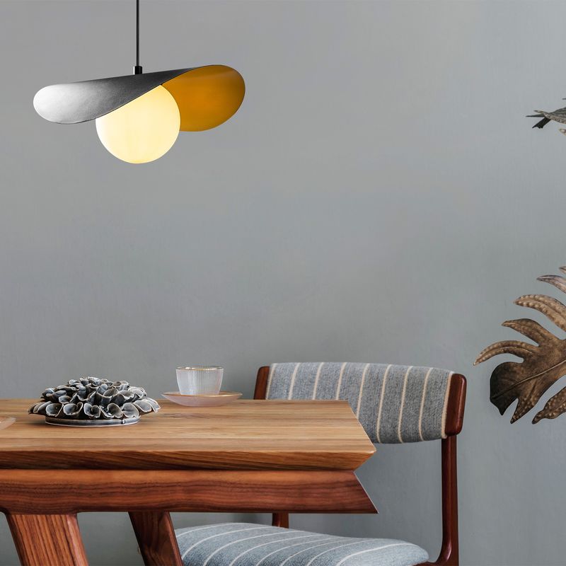 Casa si Gradina - Corpuri si surse de iluminat - Lustre si pendule - Candelabru, Opviq, metal, negru alb, 32x38 cm, inaltime reglabila - Infinity.ro