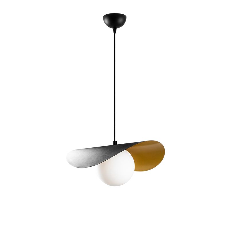 Casa si Gradina - Corpuri si surse de iluminat - Lustre si pendule - Candelabru, Opviq, metal, negru alb, 32x38 cm, inaltime reglabila - Infinity.ro