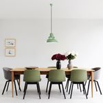 Casa si Gradina - Corpuri si surse de iluminat - Lustre si pendule - Candelabru, Opviq, metal, menta, diametru 34 cm, inaltime reglabila 34-123 cm - Infinity.ro