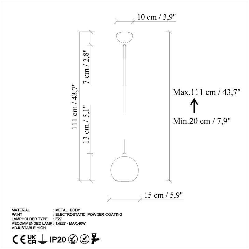 Casa si Gradina - Corpuri si surse de iluminat - Lustre si pendule - Candelabru, Opviq, metal, antichizat, inaltime reglabila, 20-111 cm - Infinity.ro